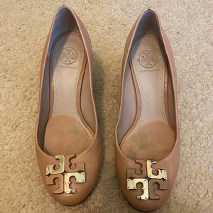 Tory Burch wedges. Barely worn size 6.